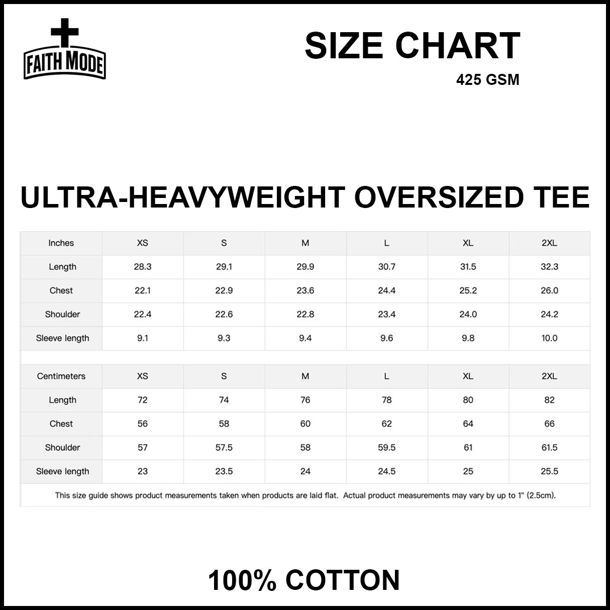 GOD DON'T GHOST // Ultra-Heavyweight Oversized Tee