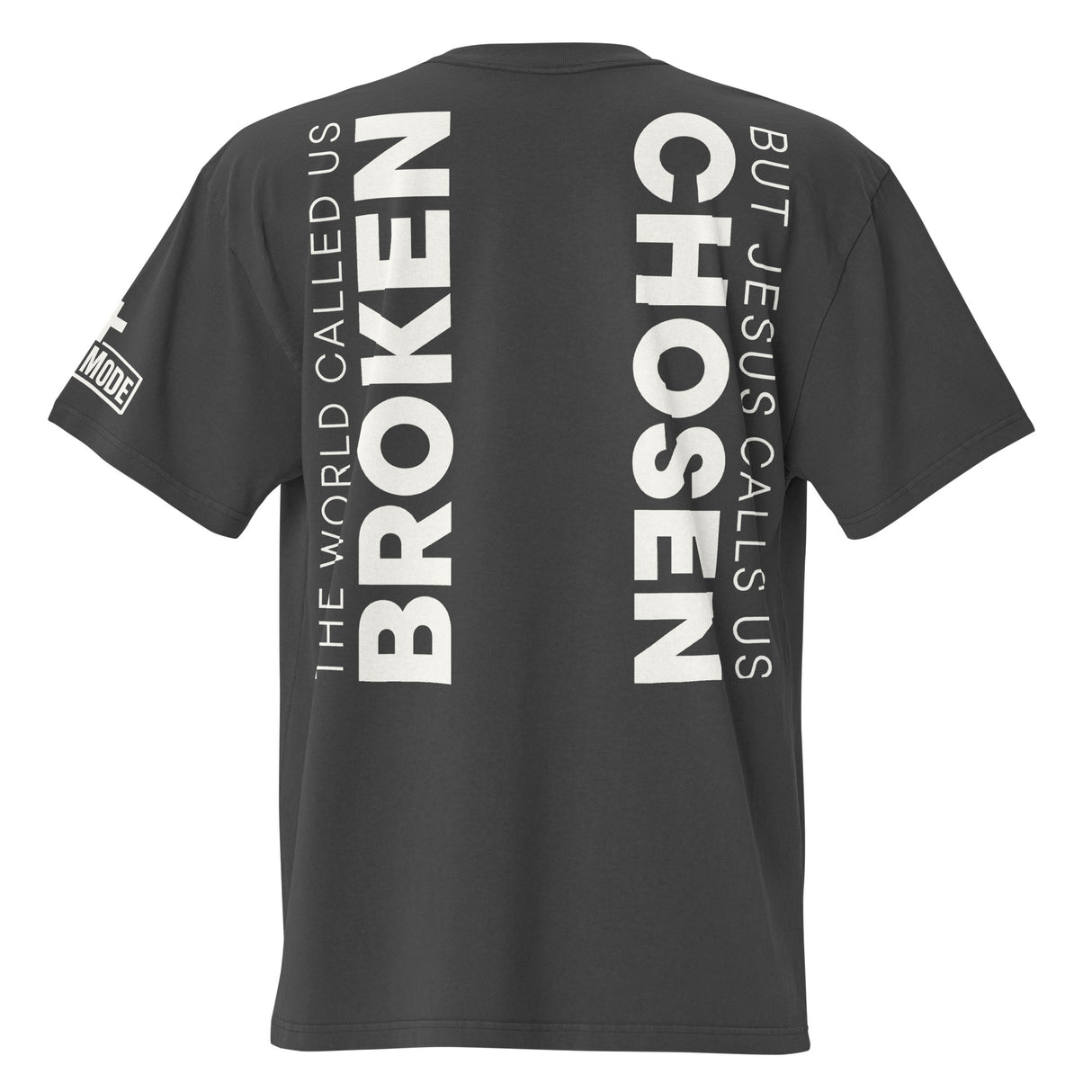 Broken // Chosen Oversized Tee - Main Product Image - Back View