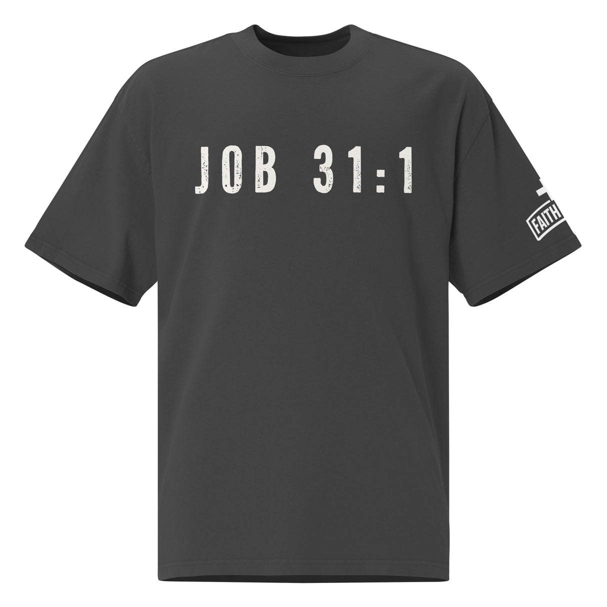 Chasing Proverbs // Not PxxxHub Oversized Tee - Alt Image - Front View