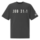 Chasing Proverbs // Not PxxxHub Oversized Tee - Alt Image - Front View