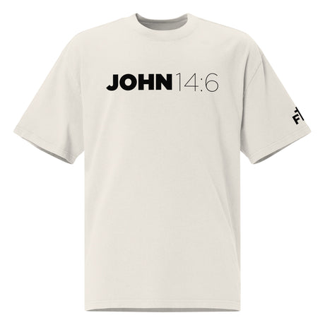 Know Jesus Faith Mode Oversized Tee - Front View