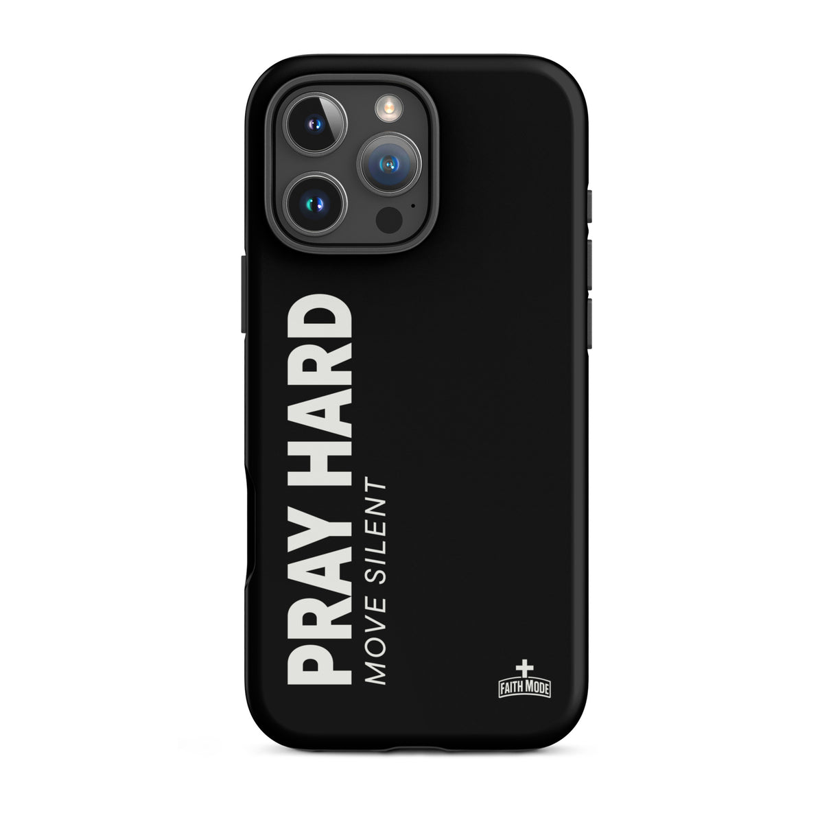 Pray Hard Move Silent iPhone® Case