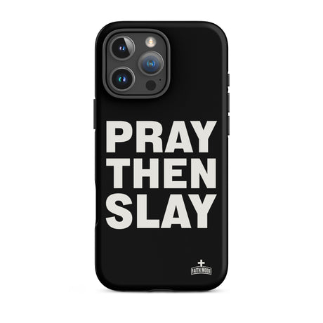 Pray Then Slay iPhone® Case - Main Product Image