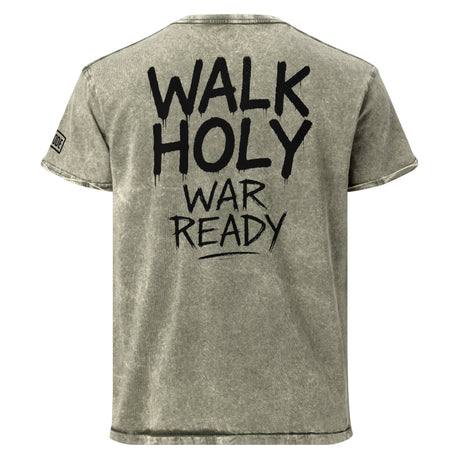 Walk Holy War Ready Ephesians 6:11 Denim Shirt - Main Product Image