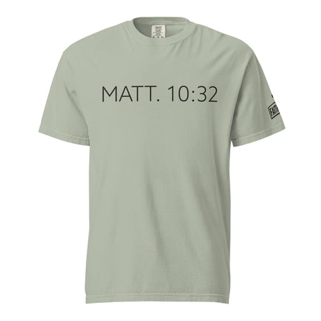 Christ Follower Up in This Joint Garment-Dyed Heavyweight Shirt - Secondary Image - Front View
