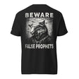 Black Beware of False Prophets Garment-Dyed Heavyweight Shirt - Main Product Image - Back View