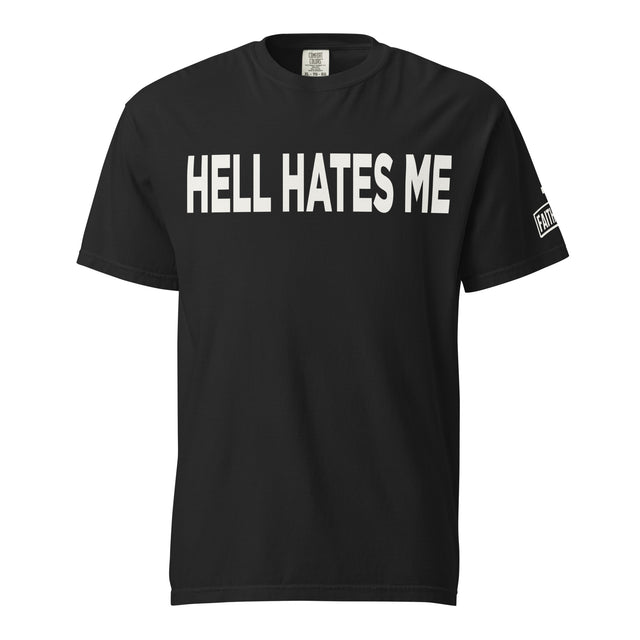 Hell Hates Me Garment-Dyed Heavyweight Shirt - Main Image