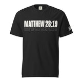 Make Disciples Matthew 28:19 Garment-Dyed Heavyweight Shirt - Alt Image - Front View