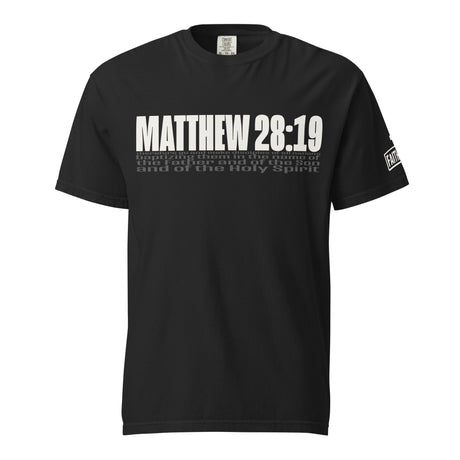Make Disciples Matthew 28:19 Garment-Dyed Heavyweight Shirt - Alt Image - Front View