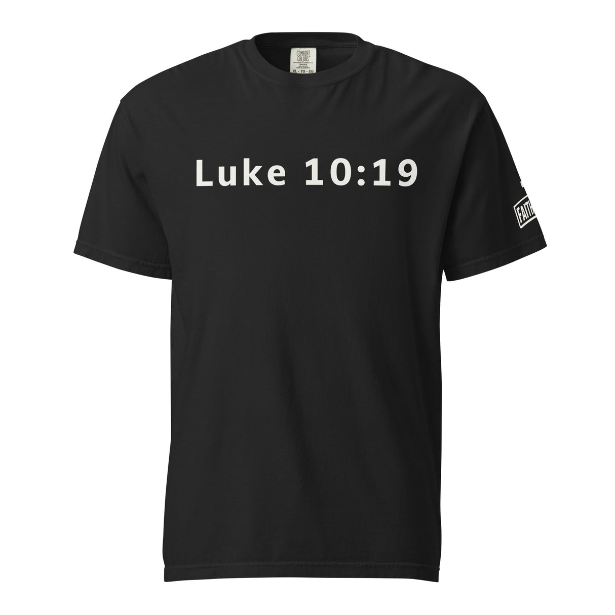 Make The Devil Nervous Garment-Dyed Heavyweight Shirt - Secondary Image - Front View