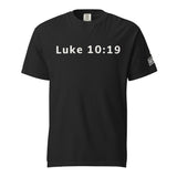 Make The Devil Nervous Garment-Dyed Heavyweight Shirt - Secondary Image - Front View