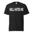 Black Hell Hates Me Garment-Dyed Heavyweight Shirt - Main Product Image - Front View