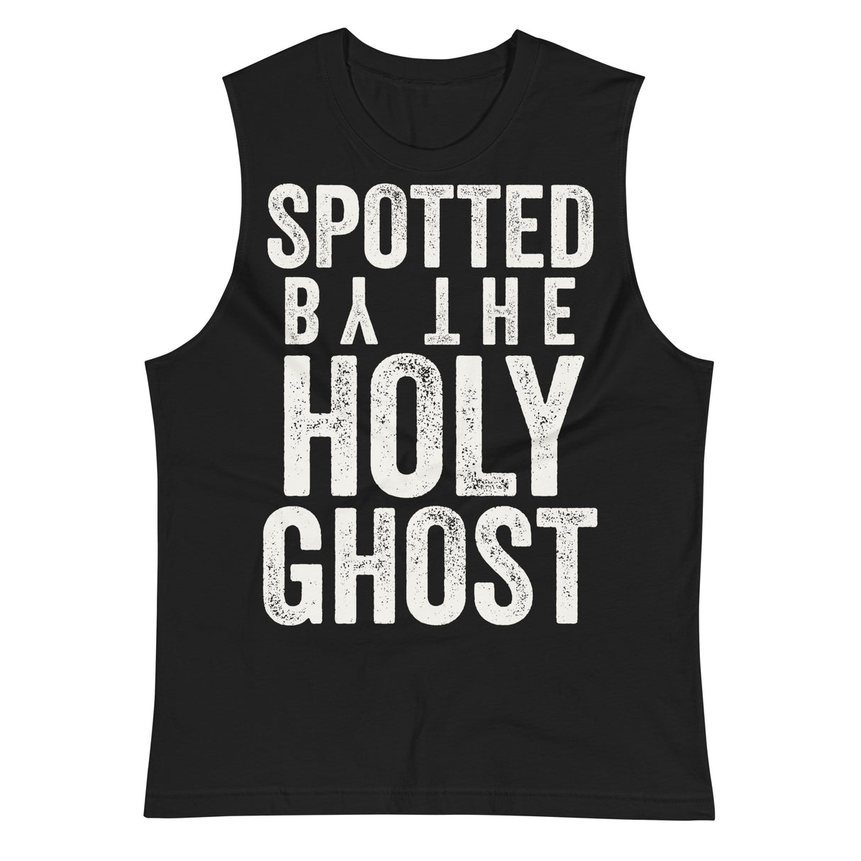 Spotted by The Holy Ghost Muscle Tank - Main Product Image - Front