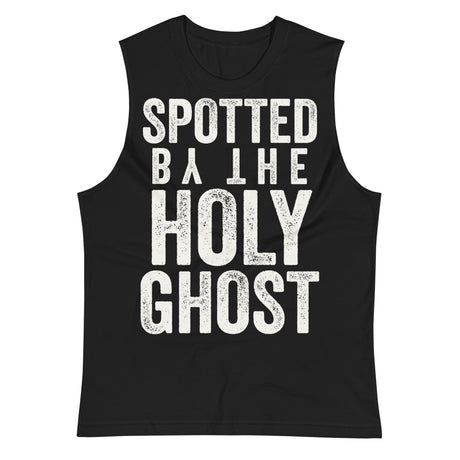 Spotted by The Holy Ghost Muscle Tank - Main Product Image - Front