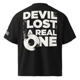 Devil Lost a Real One Oversized High Neck Shirt - Main Product Image