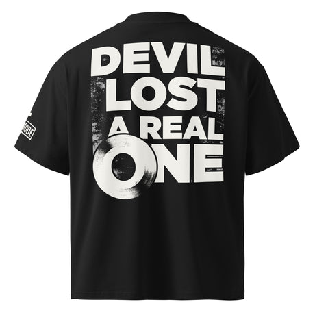 Devil Lost a Real One Oversized High Neck Shirt - Main Product Image