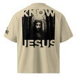 Know Jesus Oversized High Neck Shirt - Main Product Image - Back View