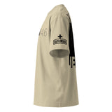 Know Jesus Oversized High Neck Shirt - Alt Image - Side View