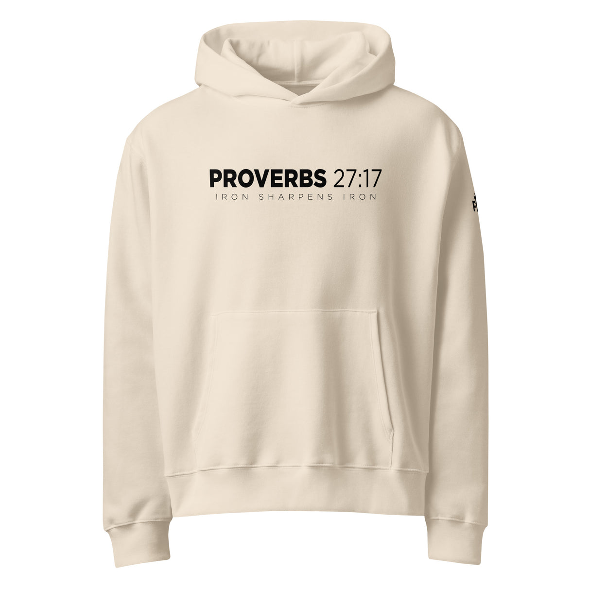 Iron Sharpens Iron // Oversized Heavyweight Hoodie