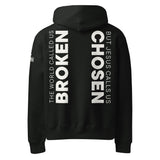 Chosen // Broken Oversized Heavyweight Hoodie - Main Product Image - Back View
