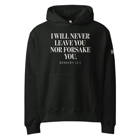 God Don't Ghost // Oversized Heavyweight Hoodie - Alt Image - Front View