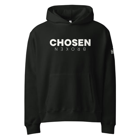 Chosen // Broken Oversized Heavyweight Hoodie - Alt Image - Front View