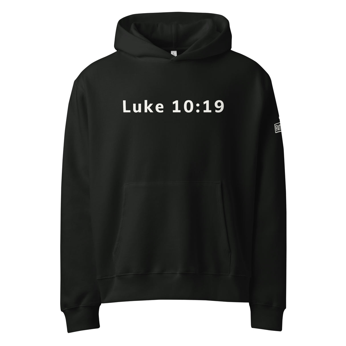 Make The Devil Nervous Oversized Heavyweight Hoodie - Alt Image - Front View