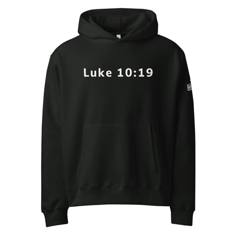Make The Devil Nervous Oversized Heavyweight Hoodie - Alt Image - Front View
