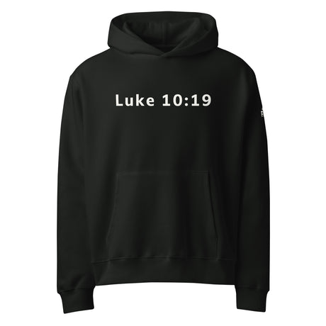 Make The Devil Nervous Oversized Heavyweight Hoodie - Alt Image - Front View