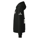 Make Disciples Matthew 28:19 Oversized Heavyweight Hoodie - Alt Image - Side View with Logo