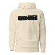 A cream-colored pullover hoodie with a black graphic text print on the chest reading 'ENDURE' and 'LIKE A GOOD SOLDIER OF CHRIST 2 TIMOTHY 2:3'. The hoodie is shown against a plain white background.