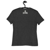 Hell Mad Women's Shirt - Alt Dark Grey Heather - Back