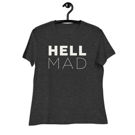Hell Mad Women's Shirt - Alt Dark Grey Heather